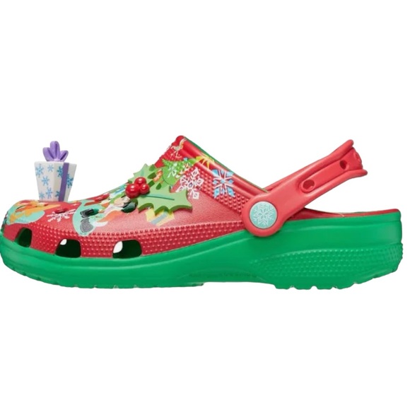 Mickey Mouse and Friends Holiday Clogs by Croc NWT - Picture 8 of 13